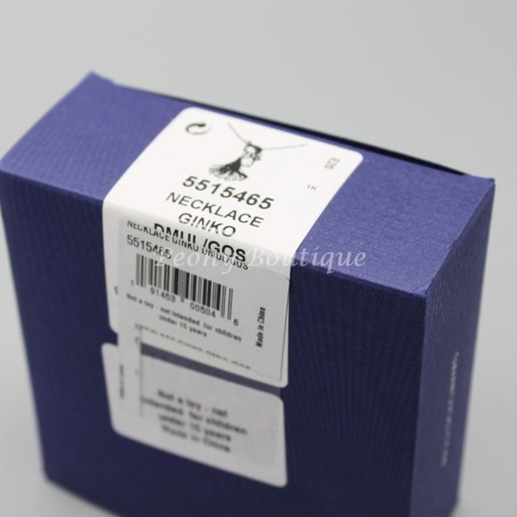 Swarovski 5515465 Ginkgo necklace jewelry new - Picture 6 of 7